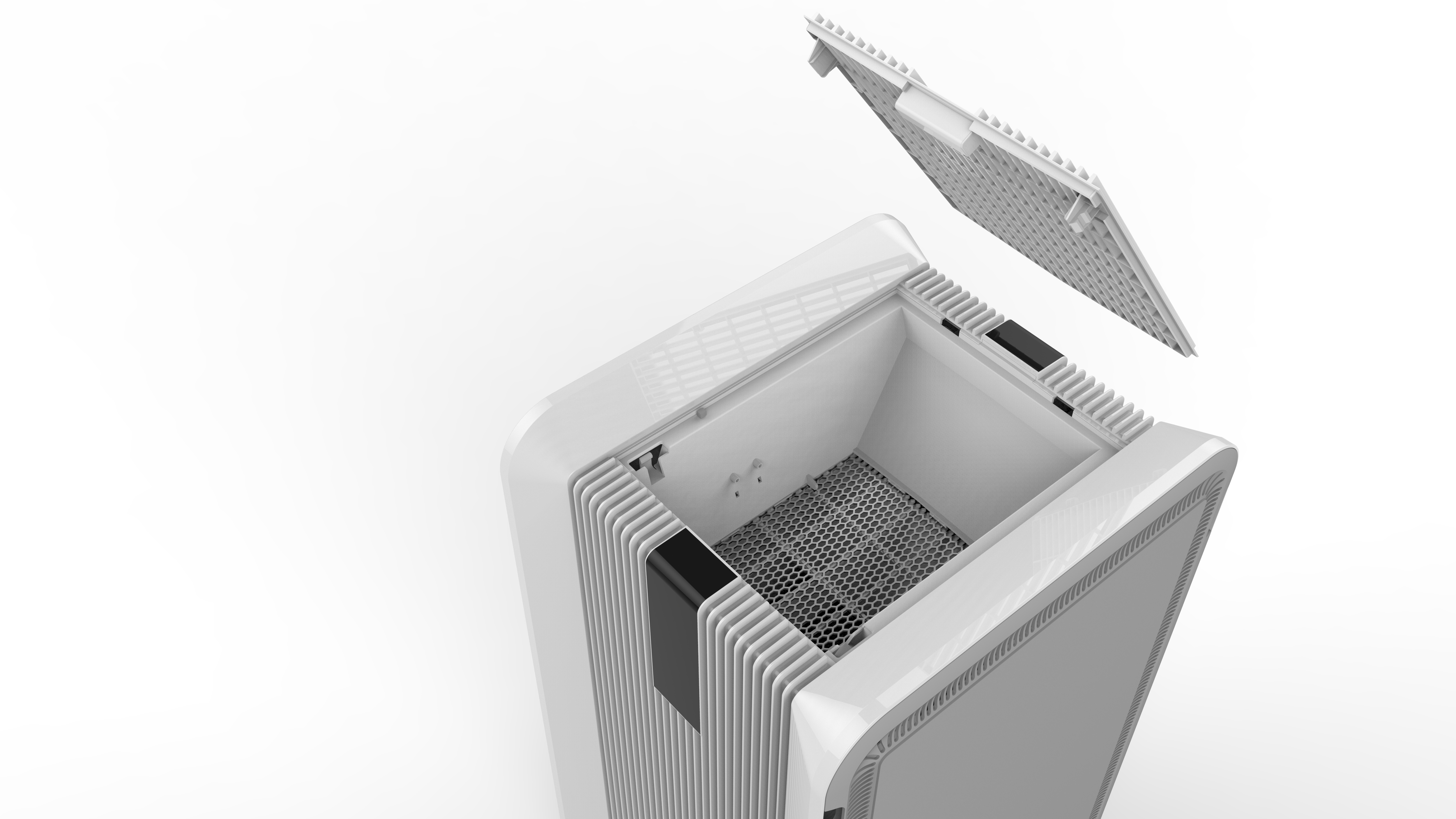 CFM 588 Commercial Uv Air Purifier 100W For Hospital Airport EPI1000
