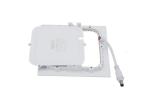 12 Watt Led Slim Panel Light Aluminum White Housing Ce 960lm For Supermarket