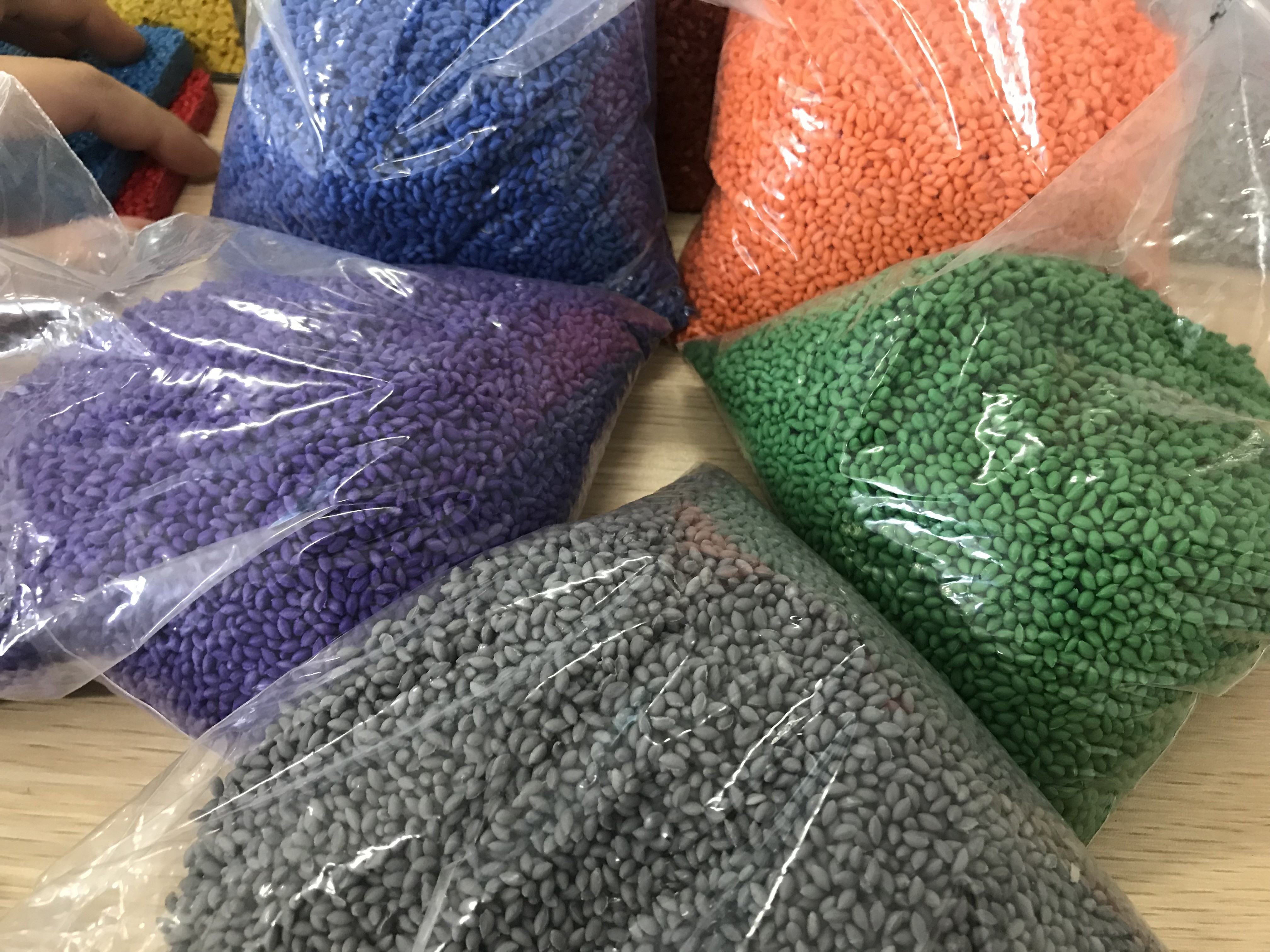 Recyclable SGS IAAF 1mm 3mm EPDM Rubber Particles