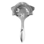 Silver Stainless Steel Bar Strainer Bartender Tool For Cocktail Shaker