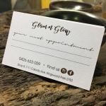 Rose Gold Custom Foil Stamped Business Cards