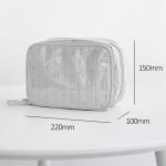 Polyester Waterproof Magic PVC Cosmetic Bag For Ladies