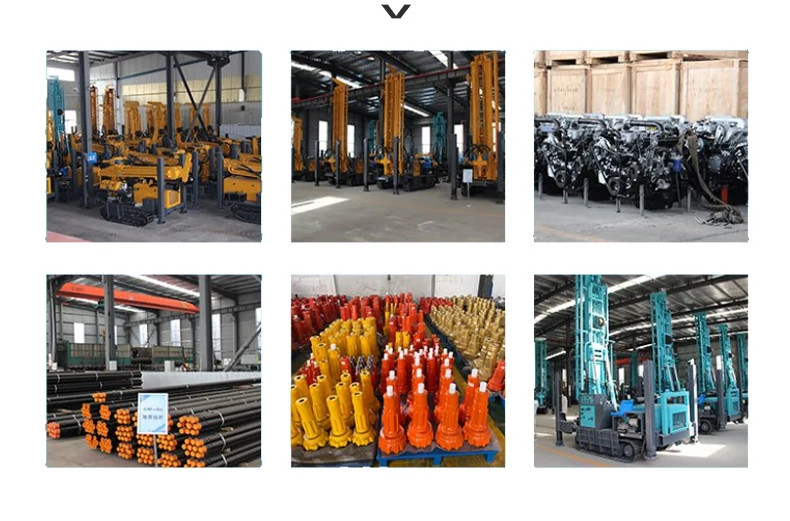280m Hydraulic Crawler Type Deep Water Well Drilling Rig Borehole Machine Mine Drilling Rig for Sale
