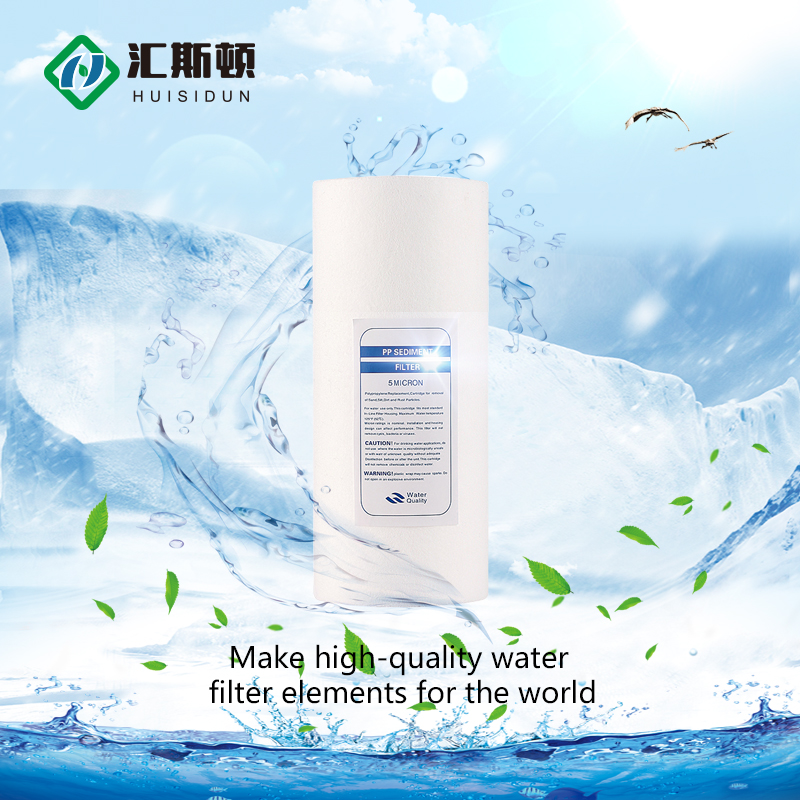Eco-Friendly App-Controlled Giant PP Cotton Filter Cartridge for Under Sink