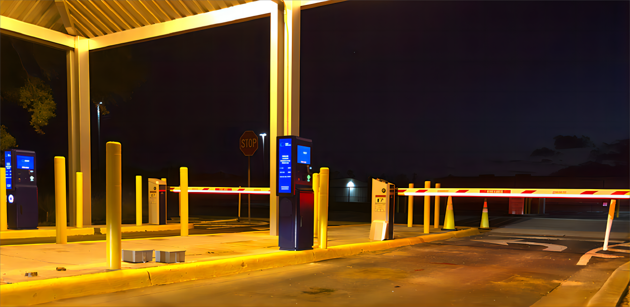 Parking Payment Station With 21.5 Inch High Brightness Touch Screen And Cash Coin Acceptor And Change Kiosk