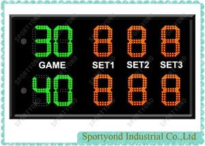 Quality Digit Electronic Tennis Scoreboard with LED light wholesale