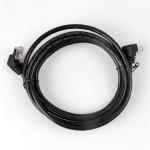 OEM Stable Cat7 Patch Cord 90 Degree To 270 Degree Upward Angled