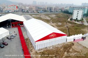 Quality 20M X 50M Luxury Wedding Tents With Hard Wall for Outdoor Anniversary Event Party wholesale
