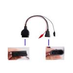 Fiat 3pin Alfa Lancia to 16 Pin Diagnostic Cable