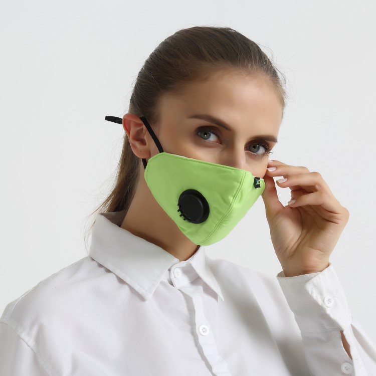 Outdoor Anti Pollution Non Desposable Washable Face Mask With PM2.5 Filter