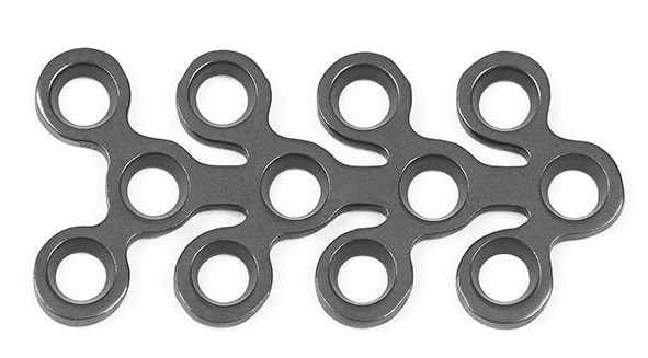 Mini Orthopedic Titanium Plates Maxillofacial Implants DY Shaped