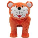 Stuffed animal toy car / playground children by car / square recreational