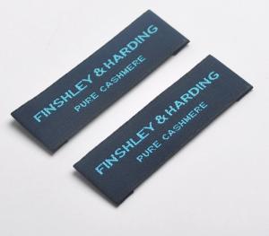 Quality Custom Logo Woven Neck Labels Pattern Brand Clothing Garment Tags And Labels wholesale