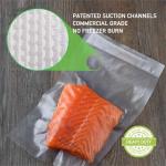8" X 150" Food Vacuum Sealer Bags Roll Commercial Grade Vacuum Sealer Bag Rolls