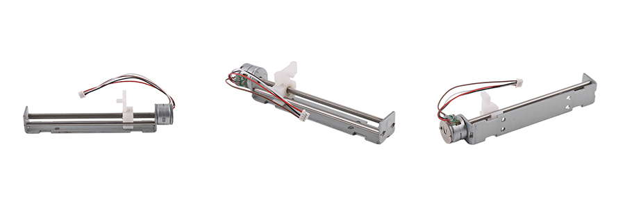 18 Degree Step Angle 15mm Micro Stepper Motor With Screw Slider Stepper Motor
