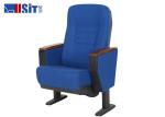 High End Conference Hall Chair , School Auditorium Seating Fabric Covered Chair