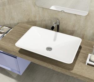 Quality High Strength Counter Top Basin Chemical Resistant Easy To Clean wholesale