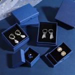 Custom Order Custom Logo Printed Jewelry Box for Earrings Ring Necklace Bracelet