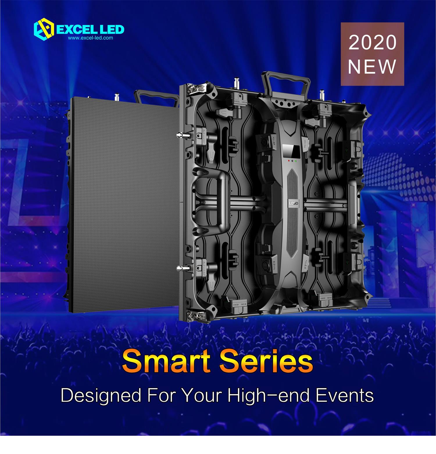 Stage Portable LED Display Panels P3.91mm LED Rental Display Screen For Events