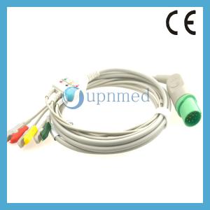 Quality Nihon Kohden 11pin 3 lead ECG cable,clip type,BC-763V wholesale