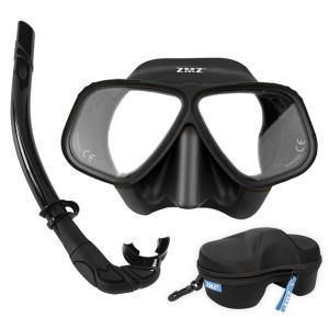 Quality Universal Surfing Spearfishing Snorkel Mask Set With Breathing Tube wholesale