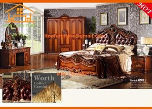 Quality Antique white french rosewood affordable bedroom furniture sets wholesale