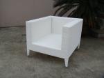 2pcs poly wicker sofa