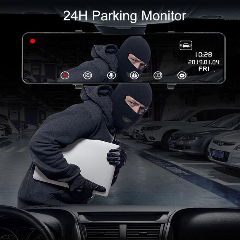 uSB Android 8.1 4g Mirror HD1080P Car DVR Camera blackbox With ADAS Wifi GPS Navigation