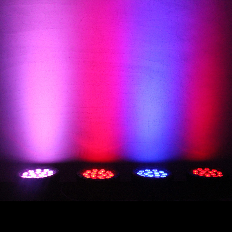 90W RGBW 4in1 Par Slim Led Flat Par Can Light For Outdoor Dj Stage Event Light