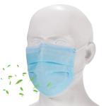 3 Layers Disposable Face Mask , Cotton Soft Breathable Face Masks Anti Dust