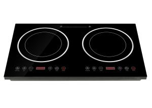 Quality 90cm Dual Burner Slim Induction Cooker Cooktop OEM wholesale