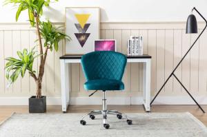 Quality Computer Chair Task Chair Home Executive Desk Chair-Teal wholesale