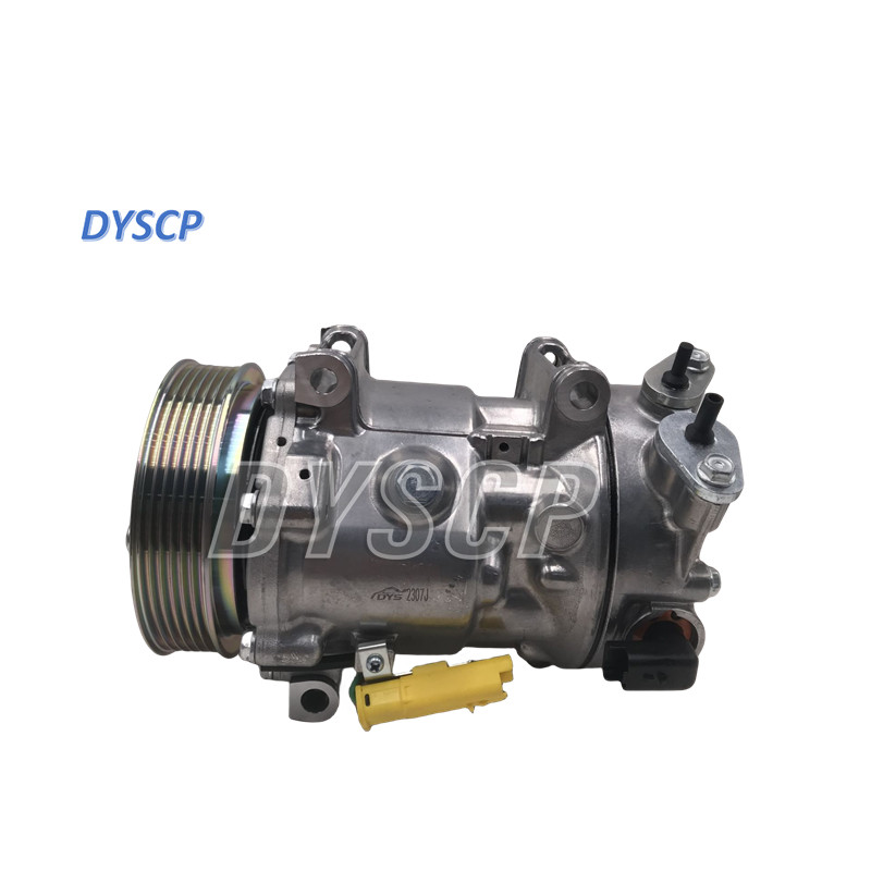 9675077280 Car Ac Compressor Replacement Peugeot 408 2.0 2014 DS5 DS6 1.6t C4 7C16 6PK