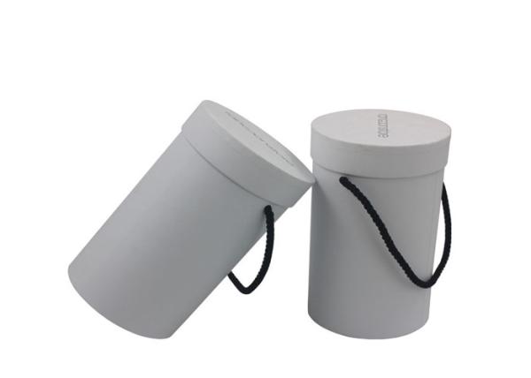 Tea Packaging Cylinder Cardboard Box , Cardboard Suitcase Gift Box 3.5cm