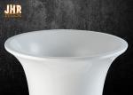 Durable Fiberglass Planters Floor Vase Glossy White