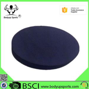 Quality pilates gym fitness physical therapy foam oval TPE yoga balance pad wholesale