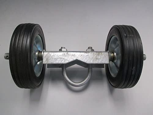 Powder Coated and Customized 6 Inch Sliding Doors Rollers Wheels for Sustainable Wood