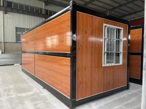 Quality 100% Ready Made Good Quality Steel Folding Container House With Electricity And Insulation Preinstalled wholesale