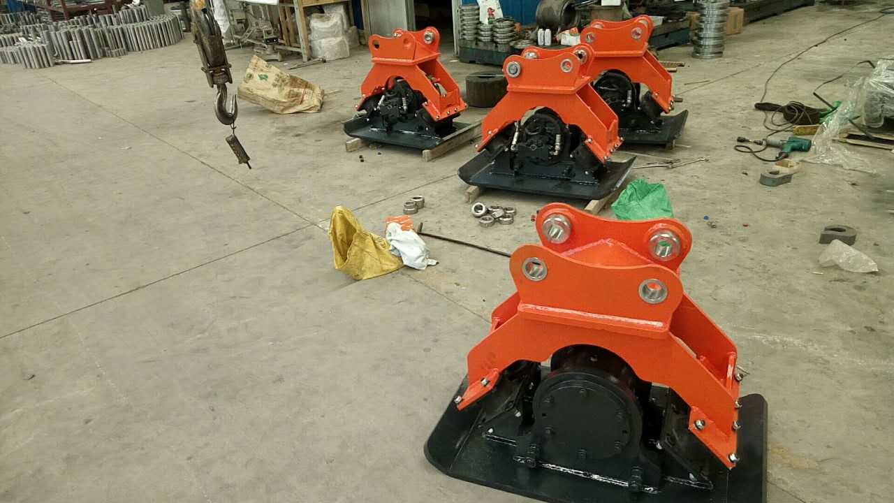 Hydraulic Vibratory Soil Compactor ODM Plate Compactor Attachment Excavator