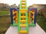 0.9mm PVC Tarpaulin Inflatable Water Sports / Water Park Games With Blob