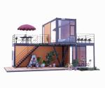 50/75/100mm Wave Sandwich Panel Wall 20 Feet Portable Shipping Container