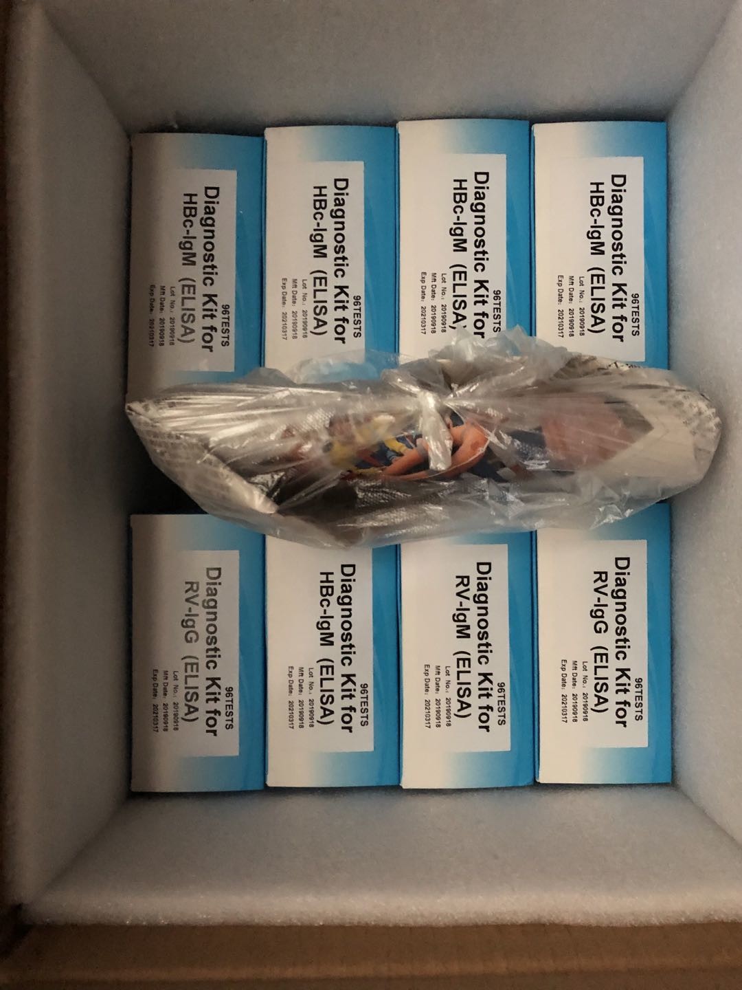 HBC IgM ELISA Test Kit For Biomarker Detection In Serum / Plasma Samples