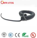 UL Coiled Spiral Industrial Flexible Cable Retractable