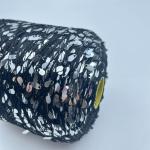 New Product Research Color Melon Seed Sequin Yarn For Hand Knitting