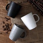 Dishwasher Oven Safe 8cm*8cm Porcelain Cups And Saucers 16*1.5cm