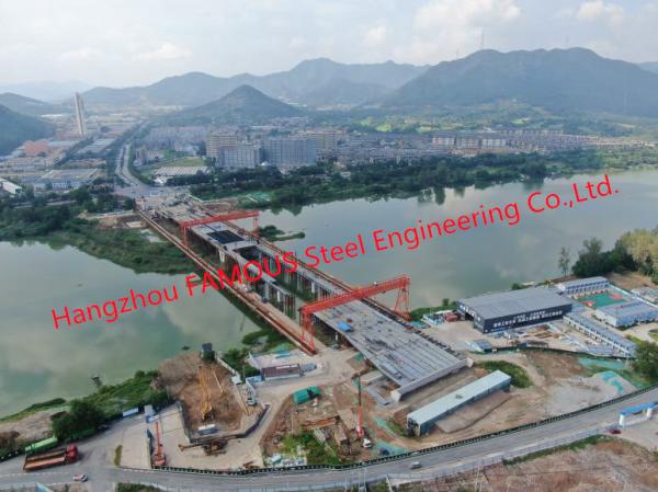 Prefabricated Metal Bridge Construction Steel Tube Structure Tied Arch Bridge