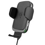 Cell Phone Clamping Air Vent Car Mount Wireless Charger