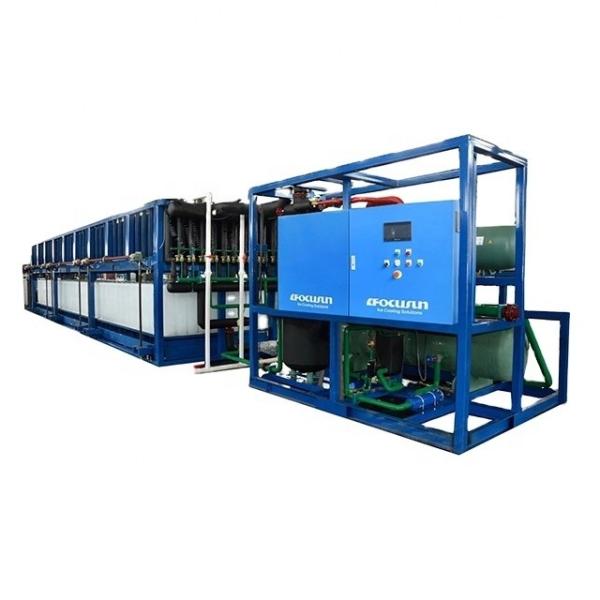 Video Outgoing-Inspection 30 Ton Industrial Block Ice Machine for Country