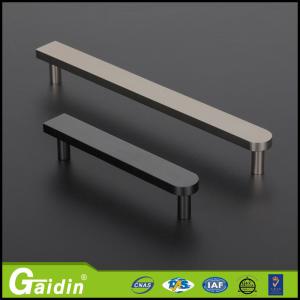 Quality bedroom contemporary foggy siver 96mm aluminum furniture handle wholesale