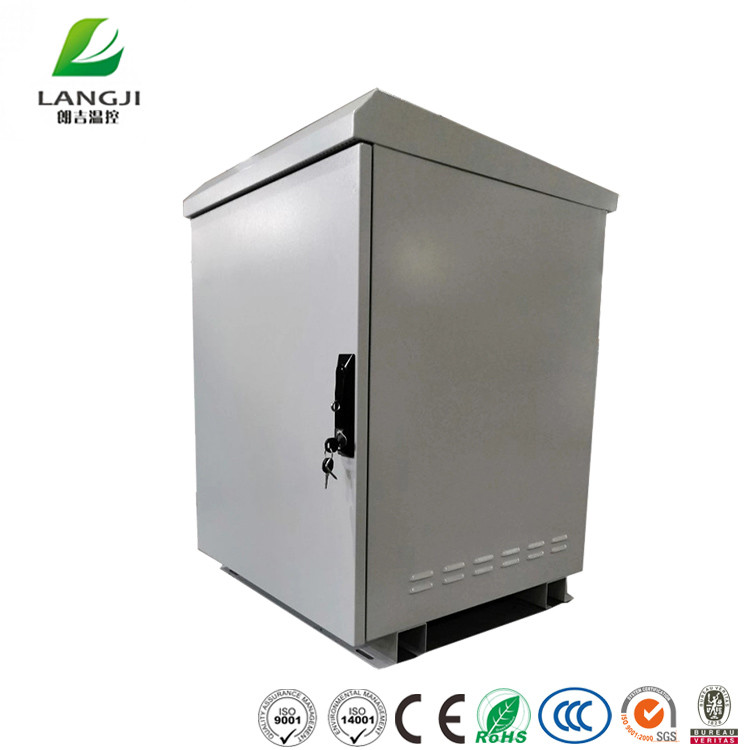 Metal Weatherproof 14U Outdoor Pole Mount Enclosure